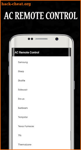 AC Remote Control Universal screenshot