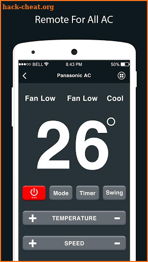 AC Remote Control - Universal Remote Control screenshot