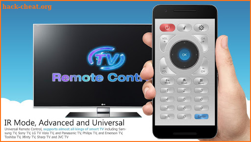 AC + TV + DVD + SetTopBox Remote Control screenshot
