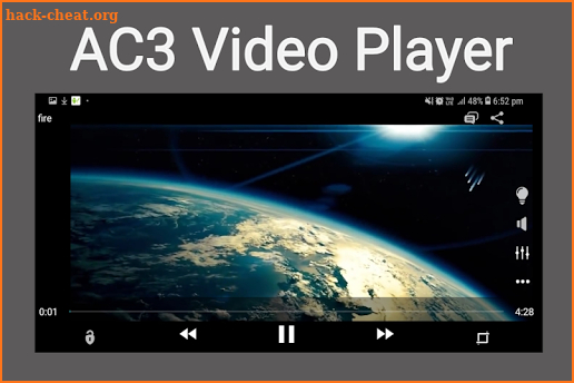 AC3 DTS Video Player screenshot