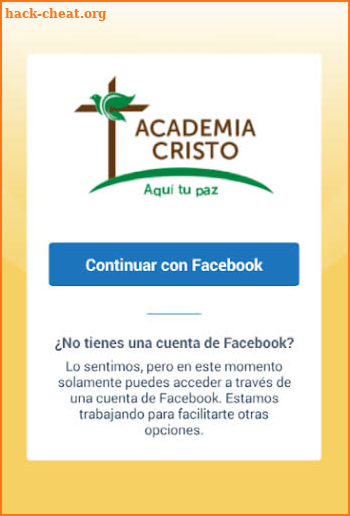 Academia Cristo screenshot