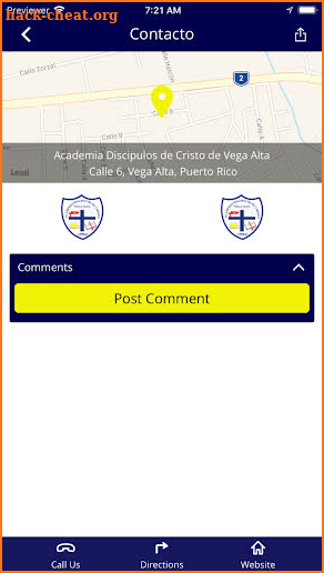 Academia Discípulos de Cristo de Vega Alta screenshot