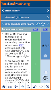 ACC Guideline Clinical App screenshot