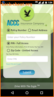 ACCC Insurance screenshot