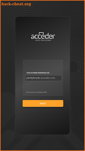 Acceder screenshot