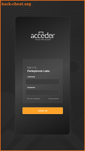 Acceder screenshot