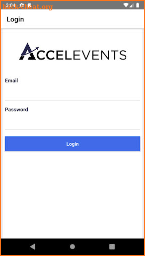Accelevents screenshot