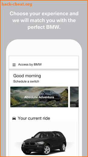 Access by BMW screenshot