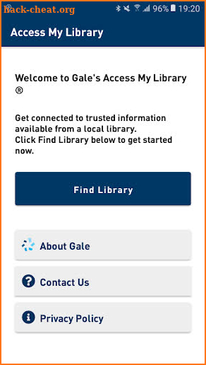 Access My Library® screenshot