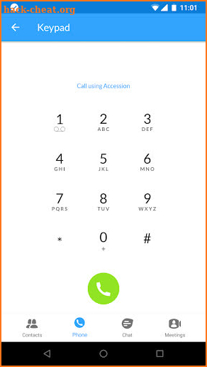 Accession Communicator screenshot