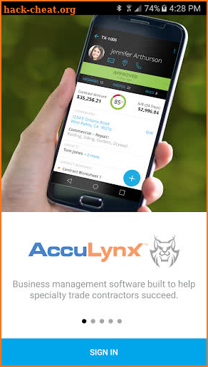 AccuLynx Field Roofing App screenshot