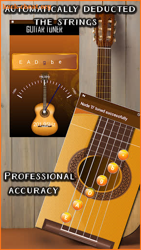 Accurate Guitar Tuner to Set Strings screenshot