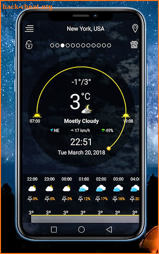 Accurate Weather Forecast-Accuwaether For Trips screenshot