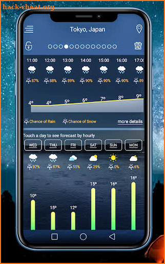 Accurate Weather Forecast-Accuwaether For Trips screenshot