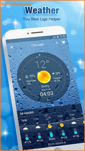 Accurate Weather Forecast App & Radar screenshot