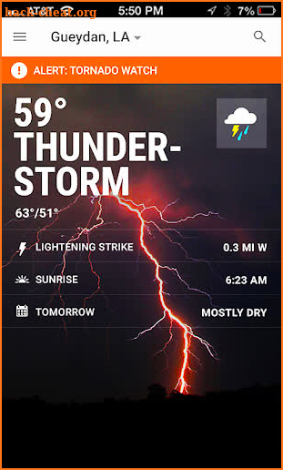 Accurate Weather - Live Weather Forecast screenshot