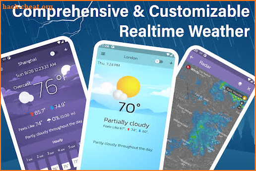 Accurate Weather Widgets/Radar screenshot