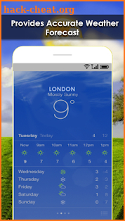 Accweather  live weather forecast app daily free screenshot