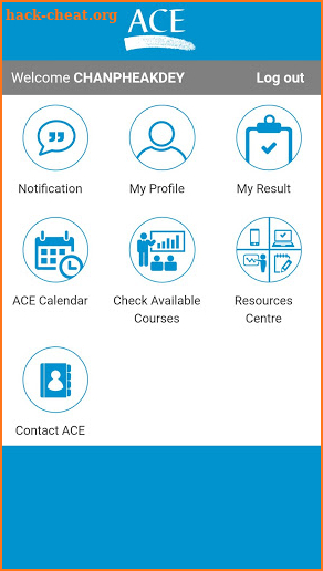 ACE App screenshot