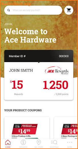 Ace Hardware screenshot