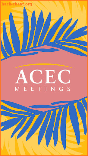 ACEC Meetings screenshot