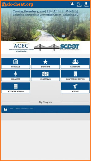 ACEC-SC/SCDOT Annual Meeting screenshot