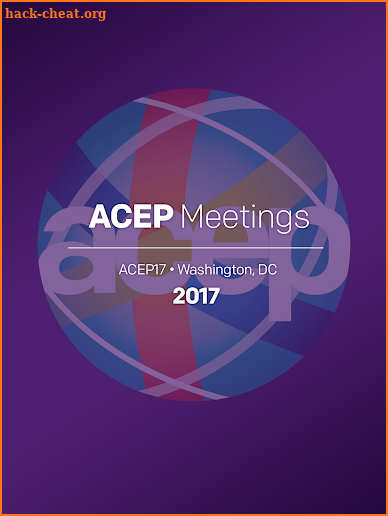 ACEP Annual Meetings screenshot
