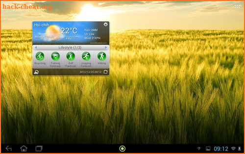 Acer Life Weather screenshot