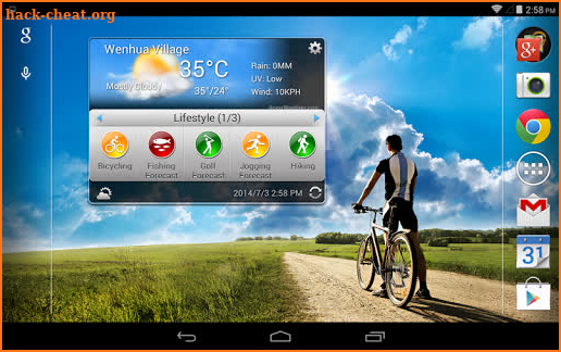 Acer Life Weather 2.2 screenshot