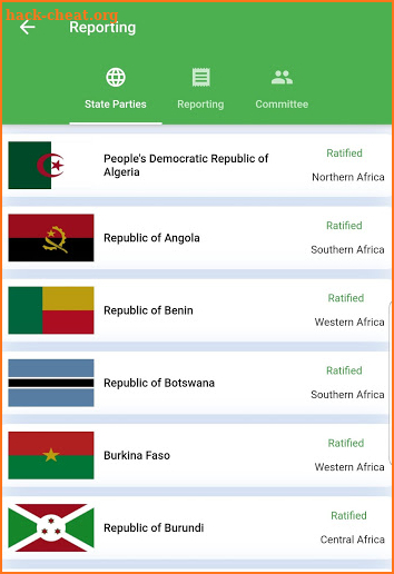 ACERWC Agenda 2040 screenshot