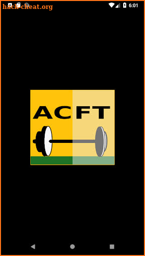 ACFT Calculator screenshot