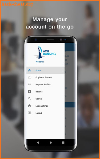 ACH Banking screenshot