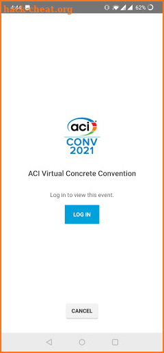 ACI Concrete Convention screenshot