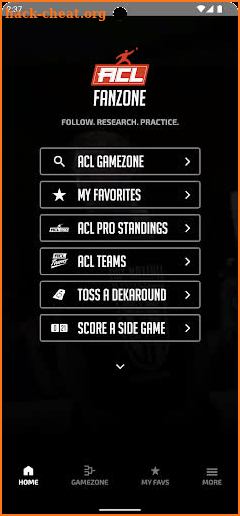 ACL FanZone screenshot