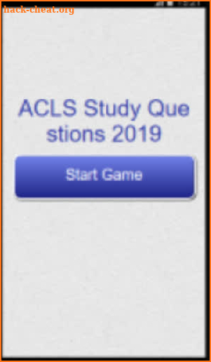 ACLS QUIZ 2019 screenshot