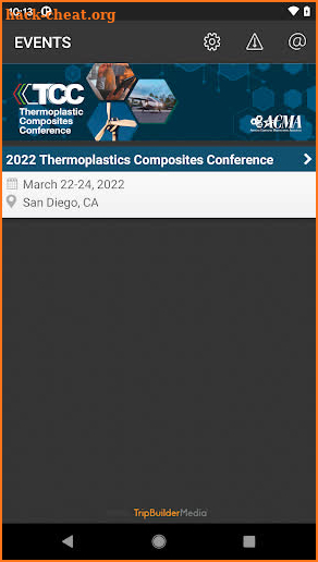 ACMA Meetings screenshot