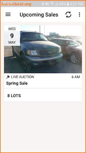 Acme Auto Auction screenshot
