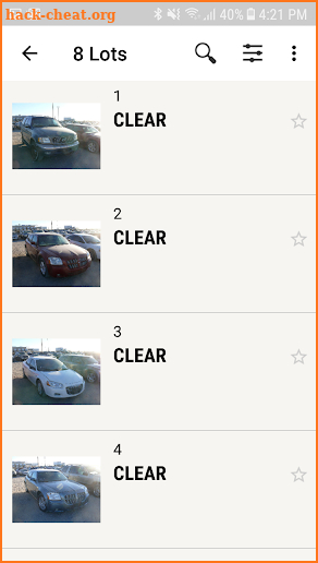 Acme Auto Auction screenshot