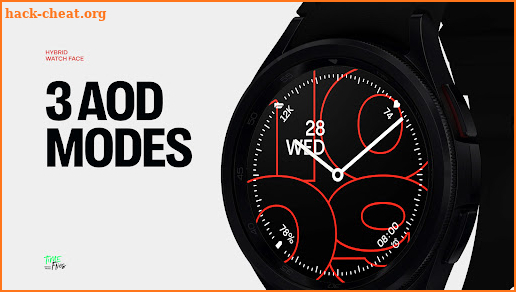 Acontria Hybrid Watch Face screenshot