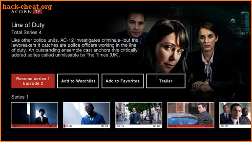 Acorn TV: World-class TV from Britain and Beyond screenshot