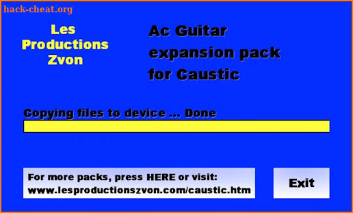 Acoustic Guitar for Caustic screenshot