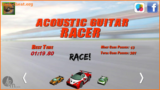Acoustic Guitar Racer screenshot