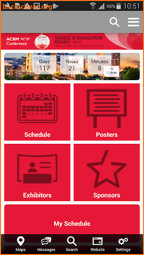 ACRM 94th Annual Conference screenshot