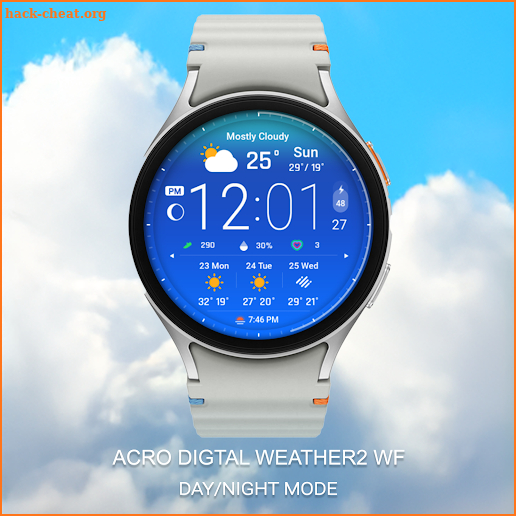 ACRO Digital Weather2 Watch screenshot