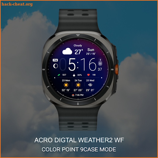 ACRO Digital Weather2 Watch screenshot