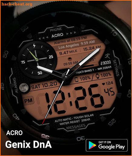 Acro Genix DnA Watchface screenshot