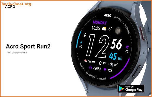 ACRO Sport Run2 Watchface screenshot