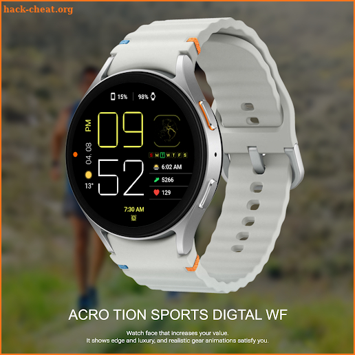 ACRO Tion Sports Digital Watch screenshot