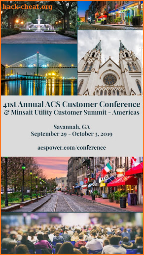 ACS Customer Conference screenshot