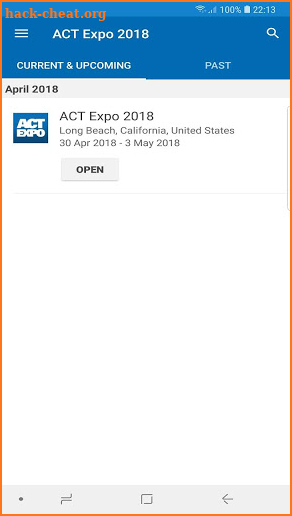 ACT Expo 2018 screenshot